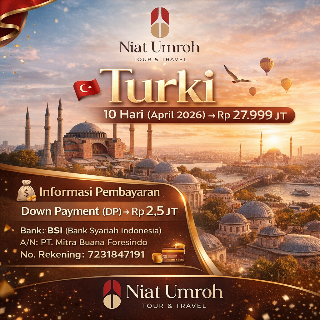 Paket Wisata Turkey